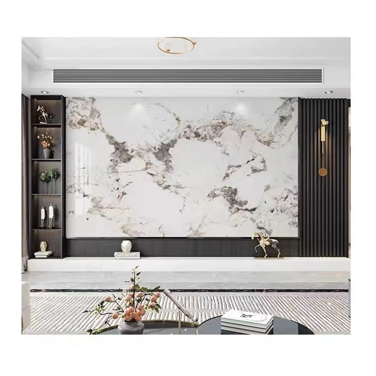 Marmoreffekt PVC vægpanel